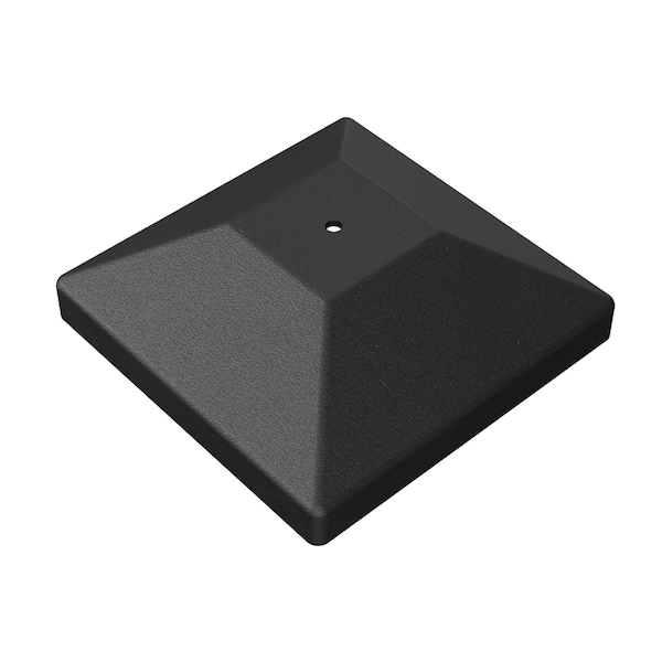 Simpson Strong-Tie Simpson Strong-Tie Outdoor Accents 1.25 in. H X 4 in. W X 4 in. L Black Plastic Post Cap APDPC4 - main